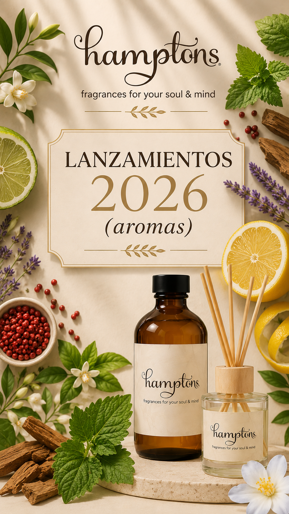 Aromas lanzamiento 2026