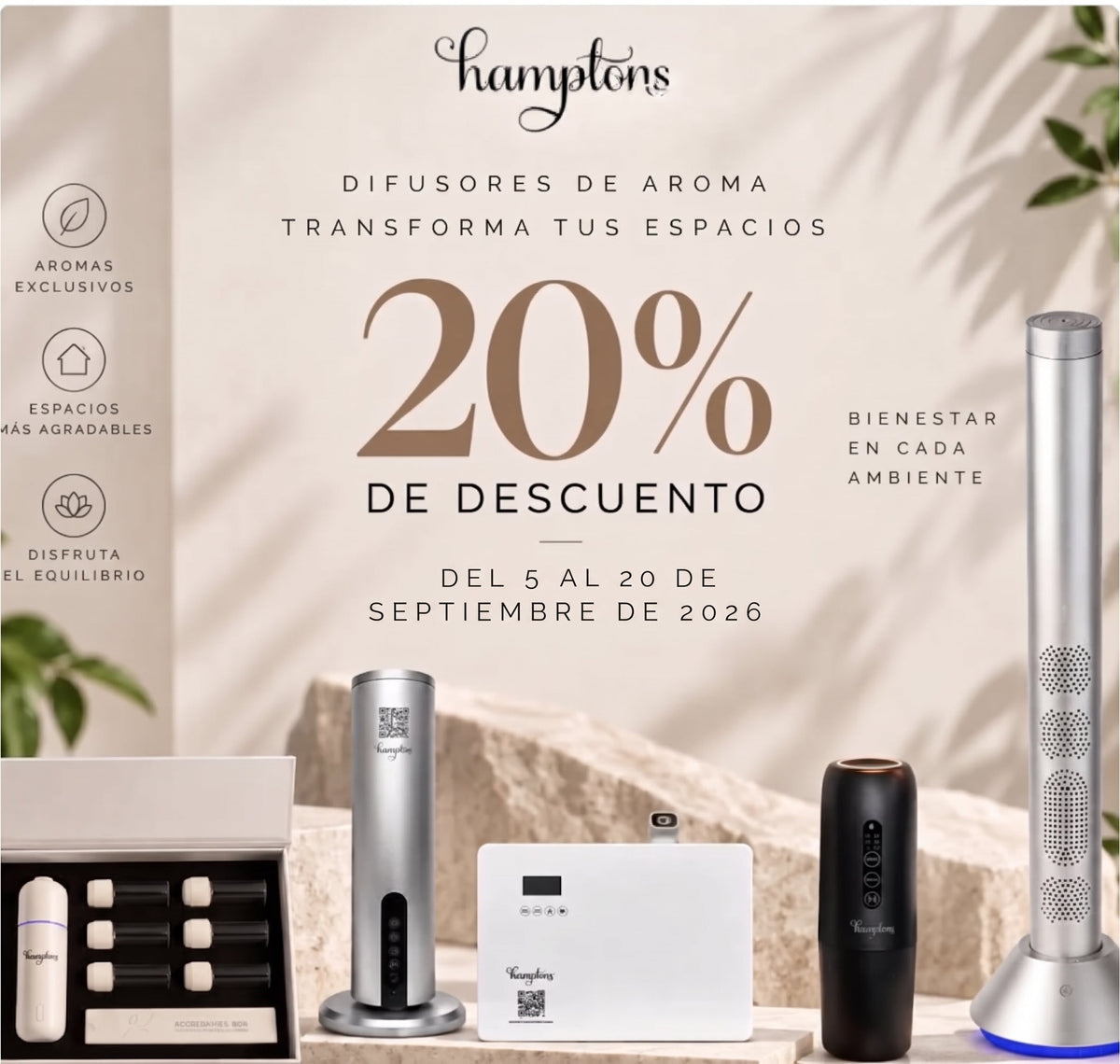 Descuento 20% En productos selecionados