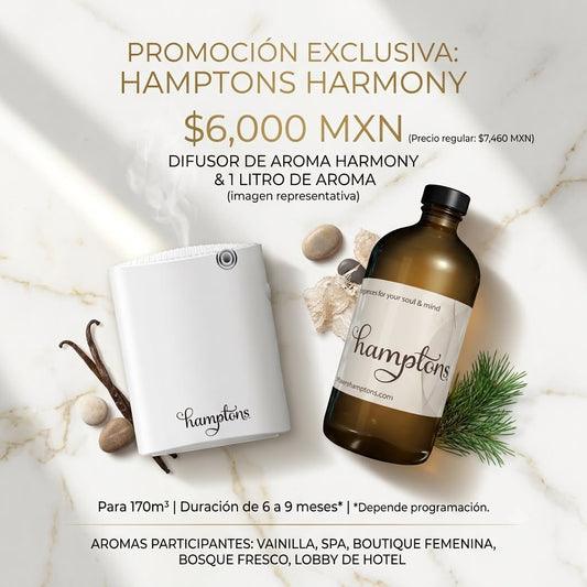 Difusor Harmony con Kit 1 litro aroma promoción (descuento se aplica en carrito)